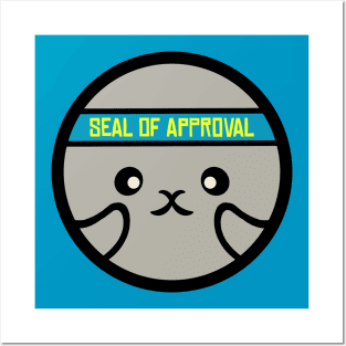 Seal of Approval [Badge #2] Posters and Art